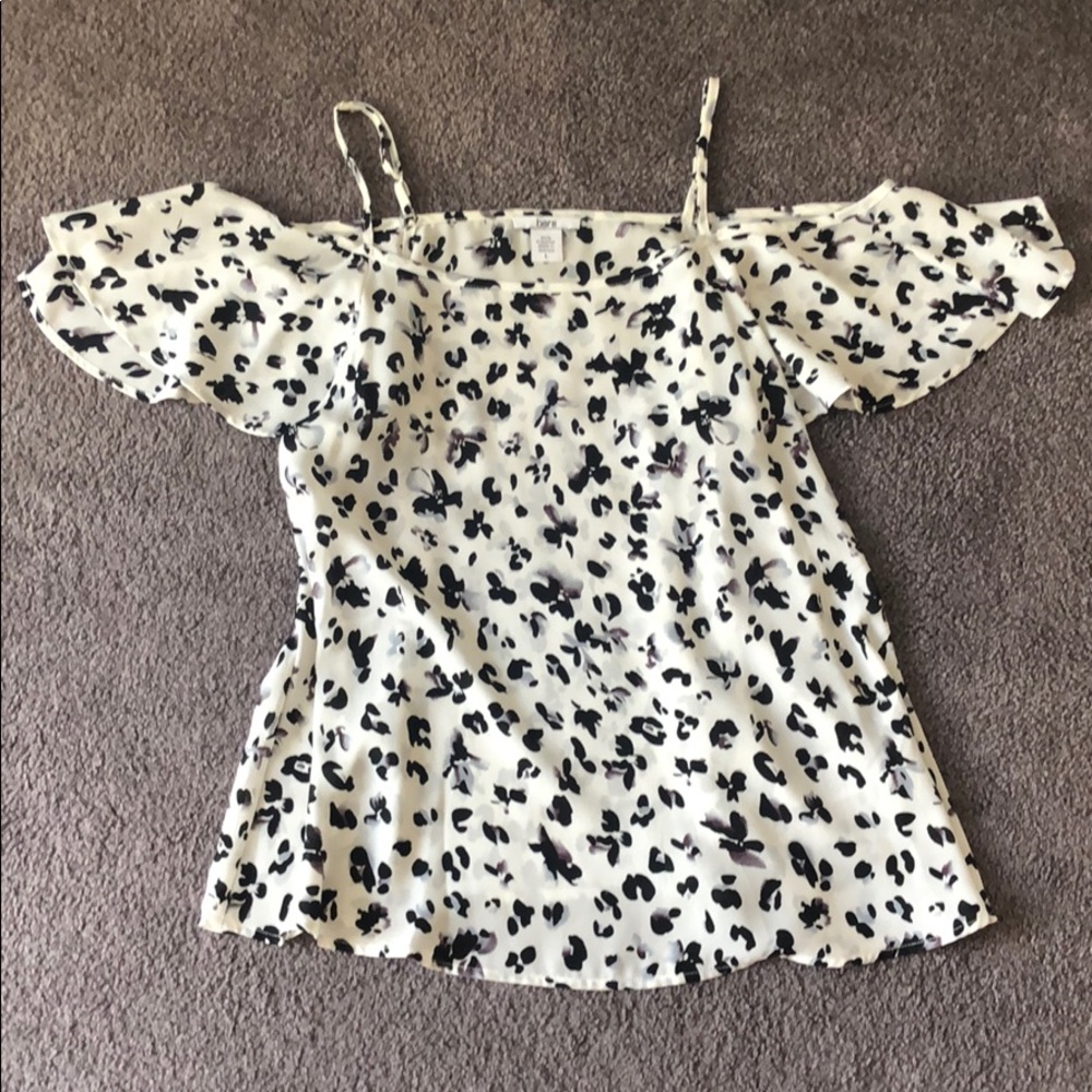 Bar III - Open Shoulder Flowy Top